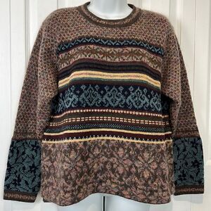 Mister Leonard Multicoloured Pullover Sweater Size M‎